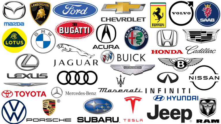 car logos with names