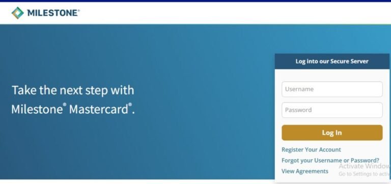 mymilestonecard/activate