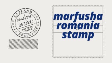 Marfusha Romania Stamp