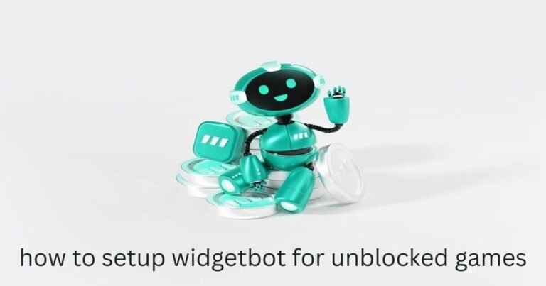 how to setup widgetbot for unblocked games