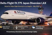 Delta Flight Dl275 Japan Diversion Lax