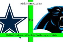 Dallas Cowboys vs Carolina Panthers player stats