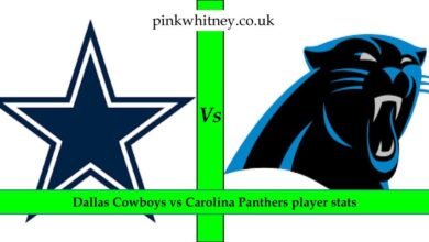 Dallas Cowboys vs Carolina Panthers player stats